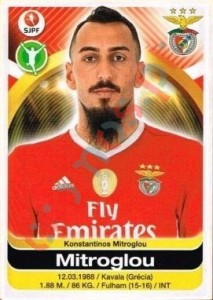 56 Kostas Mitroglou – Futebol 2016-2017 Panini