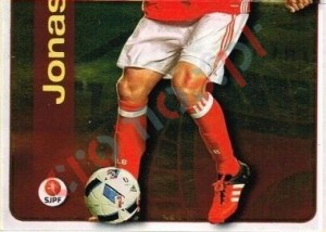 62 Jonas (Puzzel 2) – Futebol 2016-2017 Panini