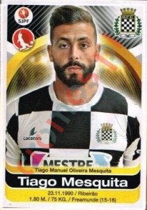 70 Tiago Mesquita – Futebol 2016-2017 Panini