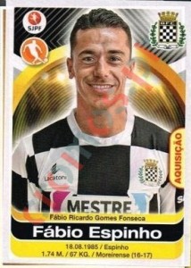 78 Fabio Espinho – Futebol 2016-2017 Panini