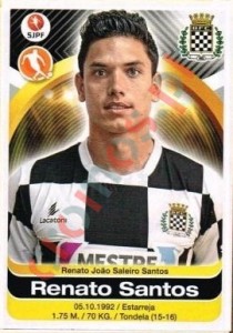 80 Renato Santos – Futebol 2016-2017 Panini