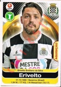 82 Erivelto – Futebol 2016-2017 Panini