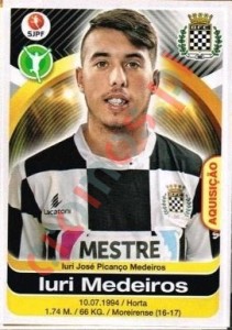 83 Iuri Medeiros – Futebol 2016-2017 Panini