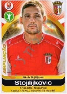 100bis Stojiljkovic – Futebol 2016-2017 Panini
