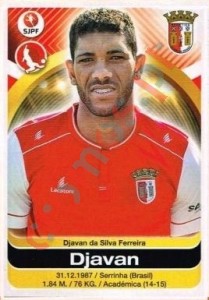 91 Djavan – Futebol 2016-2017 Panini