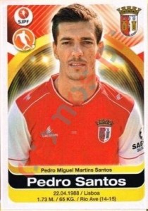 96 Pedro Santos – Futebol 2016-2017 Panini