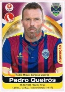 104 Pedro Queiros – Futebol 2016-2017 Panini
