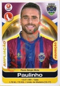 104bis Paulinho – Futebol 2016-2017 Panini