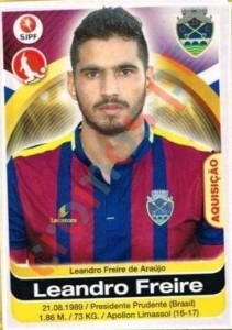 105 Leandro Freire – Futebol 2016-2017 Panini