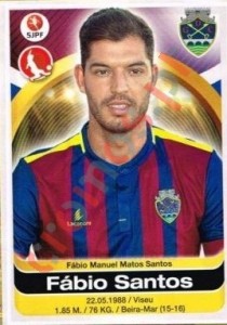 107 Fabio Santos – Futebol 2016-2017 Panini