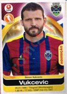 110 Vukcevic – Futebol 2016-2017 Panini