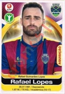 116 Rafael Lopes – Futebol 2016-2017 Panini