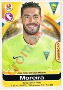 120 Moreira – Futebol 2016-2017 Panini