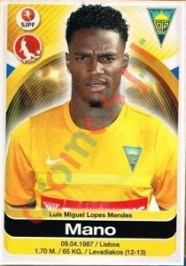 121 Mano – Futebol 2016-2017 Panini