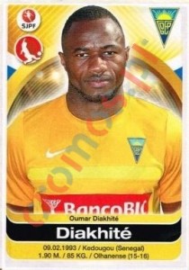 123 Diakhite – Futebol 2016-2017 Panini