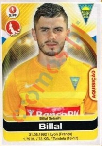 126 Billal – Futebol 2016-2017 Panini