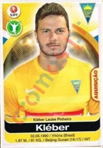 132 Kleber – Futebol 2016-2017 Panini