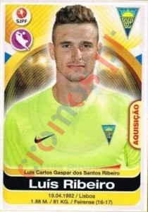 135 Luis Ribeiro – Futebol 2016-2017 Panini