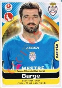 138 Barge – Futebol 2016-2017 Panini