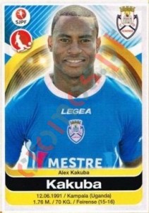 139 Kakuba – Futebol 2016-2017 Panini