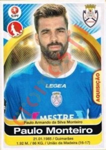 141 Paulo Monteiro – Futebol 2016-2017 Panini