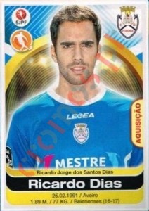 144 Ricardo Dias – Futebol 2016-2017 Panini