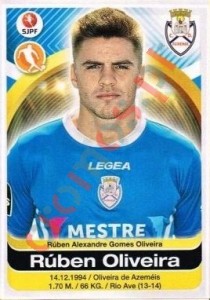 147 Ruben Oliveira – Futebol 2016-2017 Panini