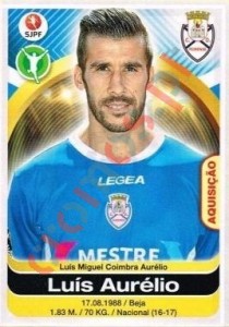 149 Luis Aurelio – Futebol 2016-2017 Panini