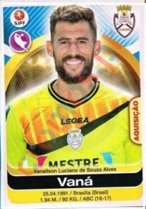 152 Vana – Futebol 2016-2017 Panini