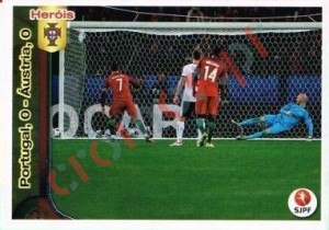 372 Portugal, 0 – Austria, 0 – Futebol 2016-2017 Panini