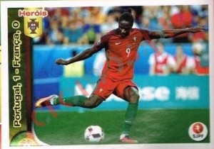 378 Portugal, 1 – Franca, 0 – Futebol 2016-2017 Panini
