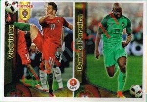 385 Vieirinha / Danilo Pereira – Futebol 2016-2017 Panini