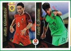 390 Joao Moutinho/Andre Gomes – Futebol 2016-2017 Panini