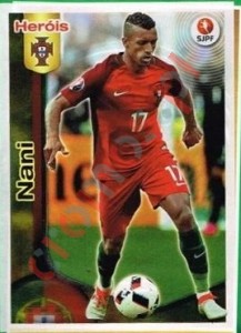 392 Nani – Futebol 2016-2017 Panini