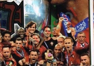 398 Herois do Portugal (Puzzel 4) – Futebol 2016-2017 Panini