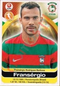 163 Fransergio – Futebol 2016-2017 Panini