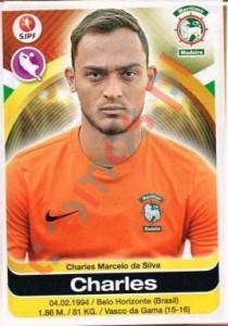 169 Charles – Futebol 2016-2017 Panini