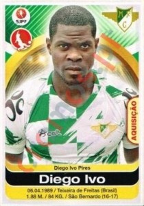 174 Diego Ivo – Futebol 2016-2017 Panini