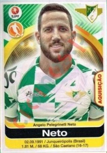 179 Neto – Futebol 2016-2017 Panini