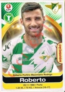 183 Roberto – Futebol 2016-2017 Panini