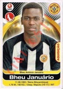 189 Bheu Januario – Futebol 2016-2017 Panini