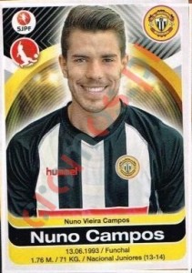 193 Nuno Campos – Futebol 2016-2017 Panini