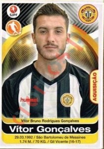 199 Vitor Goncalves – Futebol 2016-2017 Panini