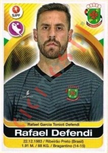 221 Rafael Defendi – Futebol 2016-2017 Panini
