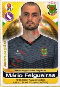 221bis Mario Felgueiras – Futebol 2016-2017 Panini