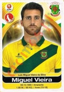 223 Miguel Vieira – Futebol 2016-2017 Panini