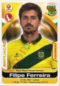 225bis Filipe Ferreira – Futebol 2016-2017 Panini