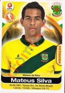 231 Mateus Silva – Futebol 2016-2017 Panini