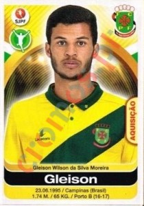 233 Gleison – Futebol 2016-2017 Panini