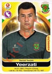 236 Yeerzati – Futebol 2016-2017 Panini